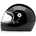 Biltwell Gringo S Solid Full-face Motorcycle Helmet - Gloss Black/Large
