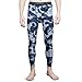 BeneU® Mens Camouflage Sports Running Basketball Compression Tight Leggings Pants(Style:Blue Camouflage Size:M)
