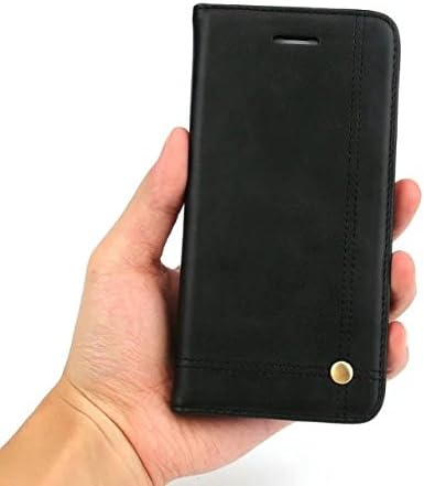 iphone 6s Case , iphone 6 Case , Hoosam (TM) Ultra Slim Layered stand Kickstand Cash Storage Card Slot[Magnetic Flap] PU Leather Flip Wallet Case Cover for iphone 6s 4.7 (Black)