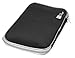 DURAGADGET Hardwearing & Shock Proof Black Neoprene DVD Case For Sylvania 9-Inch Swivel Screen DVD/CD/MP3 Portable DVD Player