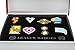 New Version V3 Ash Gym Badges Hoenn Gen 6 Badges, Multicolor, Size Normal Size