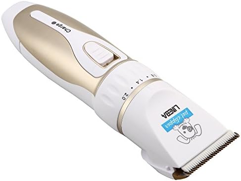LINEBA Ceramic Blade Rechargeable Cordless Pet Hair Clippers Low-noise Pet Electric Grooming Kit Dogs and Cats Hair Remover