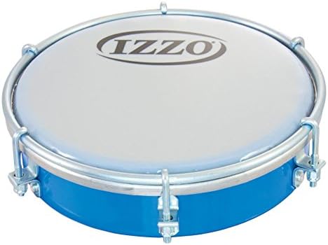 Izzo 6551 6-Inch ABS Tamborim - Blue