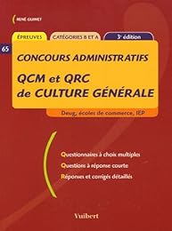 QCM et QRC de culture générale