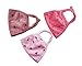 Set of 10 Cute Anti Dust Pollution Latex Free Cotton Bowknot Crown Starry sky Face Mouth Mask For Women Girls