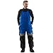 RefrigiWear Men's Water-Resistant Insulated ChillBreaker Plus Bib Overalls (Royal Blue, 5XL)