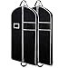 ZILINK Garment Bags Suit Bag for Storage 43-inch Breathable Suit Cover Bags for Suite, Coats, Dresses, Set of 2