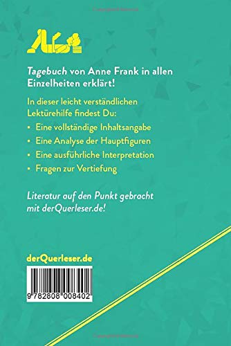 Tagebuch Von Anne Frank Lekturehilfe Detaillierte Zusammenfassung Personenanalyse Und Interpretation Amazon De Meuree Florence Mathot Claire Traub Miriam Bucher