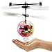 Flying Ball, RC Flying Toy, Boy Toys, WINONE Infrared Induction Drone Remote Control Helicopter Ball with Rainbow Shining LED Lights and Remote Control for Kids, Gifts for Boys and Girls,Outdoor Games