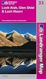 Loch Alsh, Glen Shiel and Loch Hourn (Landranger Maps) by 