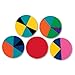 hand2mind Plastic Rainbow Fraction Circles, Circle Manipulatives, Fraction Tools for Kids, Math School Supplies, Montessori Math Materials, Classroom Math Manipulatives 4th Grade (15 Sets of 51)