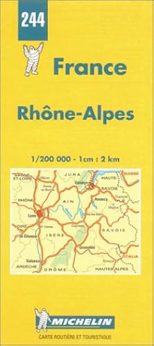 Download Carte routière : Rhône - Alpes, N° 244 PDF