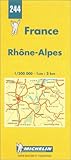 Michelin Rhone-Alpes, France Map No. 244 (Michelin Maps & Atlases) by