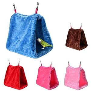 lffopt Gabbia per Criceti Amaca Gatto Amaca per Uccelli Nido di Uccelli Caldo Amaca da Gabbia per Animali Domestici…