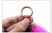 Dikoaina Large Faux Fur Pom Pom Keychain Bag Charm Fluffy Fox Fur Ball