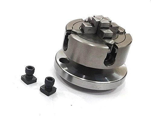 70 mm- 4 Jaws Independent Chuck with Back Plate & T-Nuts for Milling Machine