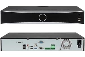 RICHSECU DS-7732NXI-I4/S 4K 32 Channel AcuSense NVR, HIK 32 CH NVR Network Video Recorder Compatible with Hik IP Camera(International English Version No HDD)(No PoE)