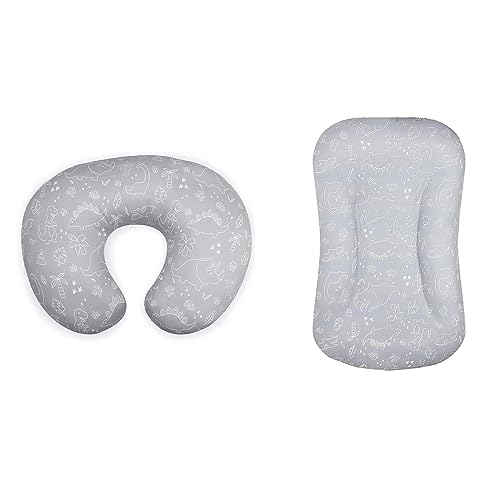 DILIMI Nursing Pillow Cover, Baby Lounger Cover, Dinosaur