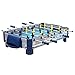 Harvil 38-Inch Tabletop Foosball Table with Silver Rods and Non-Slip Handles, 2 Manual Slide Scoring Units and 2 Foosballs.