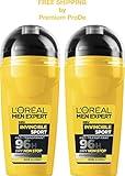 L'ORÉAL Men Expert - Deodorant Roll-On Invincible Sport, 2 x 50 ml