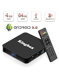 Kingbox Android TV Box, K1 Android 7.1 Box Soporte 4K (60Hz) Full HDMI   H.265   Bluetooth 4.0   WiFi 2.4GHz Android Smart TV Box [versión 2018]