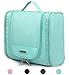 tuowan Hanging Toiletry Bag Travel Cosmetic Makeup Kit Organizer for Women Men Large (Green (2 side pockets))