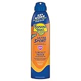 Banana Boat Sunscreen Ultra Mist Sport Performance Broad Spectrum Sun Care Sunscreen Spray - SPF 50, 9.5 Ounce