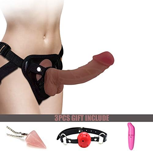 Realistic Strapons for Couples (Brown)