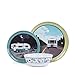 12pcs Melamine Dinnerware set for 4, Outdoor Indoor Use Dinner Dishes Set for Camper, Break-resistant, RV Use White