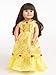 Little Adventures Yellow Beauty Matching Doll Dress