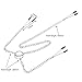 Triple Tweezers Nipple Clamps with Adjustable Metal Chain Breast Labia Clips Clit Clamp