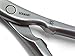 GERMANIKURE Tapered Professional Cuticle Trimmer - 3/4 Full Jaw Nipper - Ethically Made in Germany - FINOX Stainless Steel Sharp Cuticle Remover in Leather Case – Manicure Tool, r157, 7mm