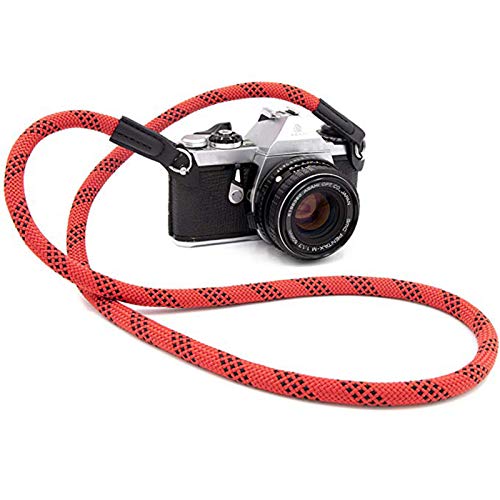 Eorefo Camera Strap Vintage 100cm Nylon Climbing Rope Camera Neck Shoulder Strap for Micro Single and DSLR Camera. – Bild 5