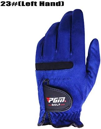 1PCS Men Right Left Hand Golf Gloves Sweat Absorbent Microfiber Cloth Soft Breathable Abrasion Anti-Slip Particles Gloves
