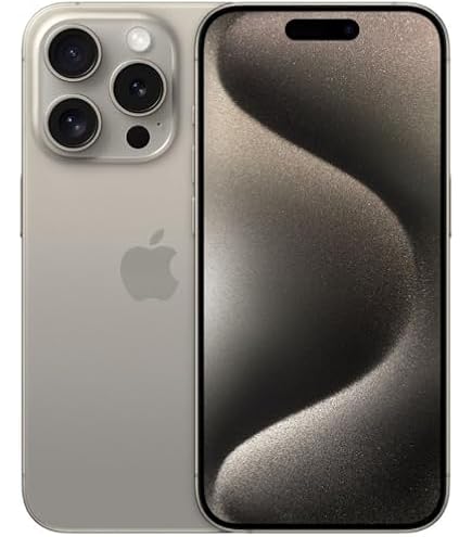 Amazon.com: Apple iPhone 15 Pro Max, 256GB, Black Titanium
