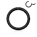 BodyJ4You Segment Clicker Ring |Nose Septum Lip Tragus Ear Lobe Eyebrow Piercing | 4G 2G 0G 00G 2G 4G 6G 8G 10G 12G 14G 16G 18G 20G | 316L Surgical Steel