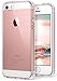 Ringke Fusion Compatible with iPhone SE Case, Crystal Clear PC Back TPU Bumper Drop Protection, Shock Absorption Technology for iPhone SE (2016), iPhone 5S (2013), iPhone 5 (2012) - Clear