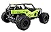 King Cheetah Turbo Diecast Body Remote Control RC Buggy Car Truck 2.4 GHz System Large 1:16 Scale Size RTR w/ Working Suspension, High Speed, Radio Control Off-Road Hobby Truggy Rechargeable (Green)