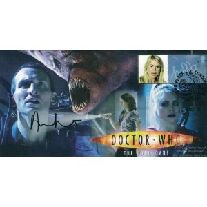 Doctor Who Stamp Cover 'The Long Game' SIGNED Anna Maxwell Martin