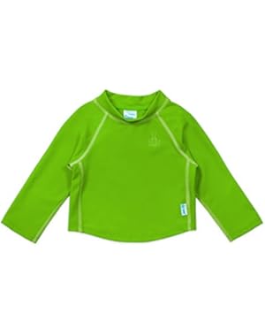 Long Sleeve Rashguard Shirt-Green-6mo