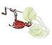 New Star Foodservice 43020 Apple and Potato Peeler with Suction Base, Red
