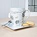 Pavilion Mark My Words Live, Laugh, Love Mug, 20-Ounce, 4-3/4-Inch
