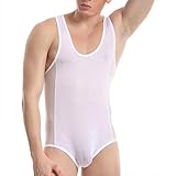 Honghu Men's Mesh Breathable Thermal Underwear