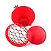Deluxe Pomegranate Deseeder Tool, Easy Seed Removal - Red