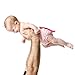 Bumkins Cloth Diaper Snap All-In-One (AIO) or Pocket with Cape, 7-28lbs, DC Comics Superman Pink