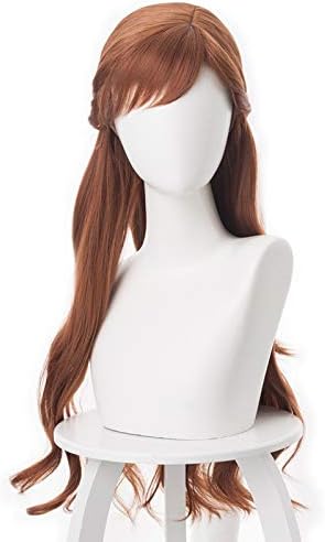 Amazon Eileen アナと雪の女王 アナ ウィッグ コスプレ 耐熱 ウィッグ ハロウィン クリスマス 仮装 変装用ウィッグ 文化祭 お祭り 学園祭 専用ネット付き コスプレ 仮装 通販