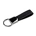 Zelta Simple And Easy to Install Keys KeyChains,Genuine Leather And Eco-friendly Zinc Alloy Black Key Chain