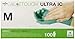 Medline Aloetouch Ultra IC Powder-Free Latex-Free Synthetic Exam Gloves, Medium, 100 Count