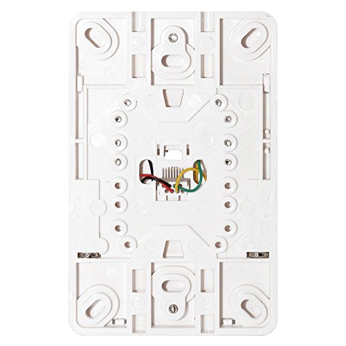 AMZER Wall Jack Phone Mount - White