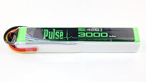 PULSE 3000mAh 12S 44.4V 45C Stick Pack - LiPo Battery PULSE 3000mAh 12S 44.4V 45C Stick Pack - LiPo Battery
